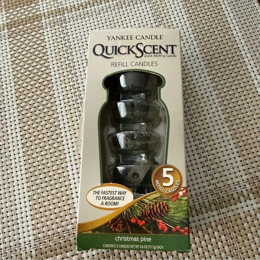 Yankee Candle Quick Scent Christmas Pine Refill discontinued
